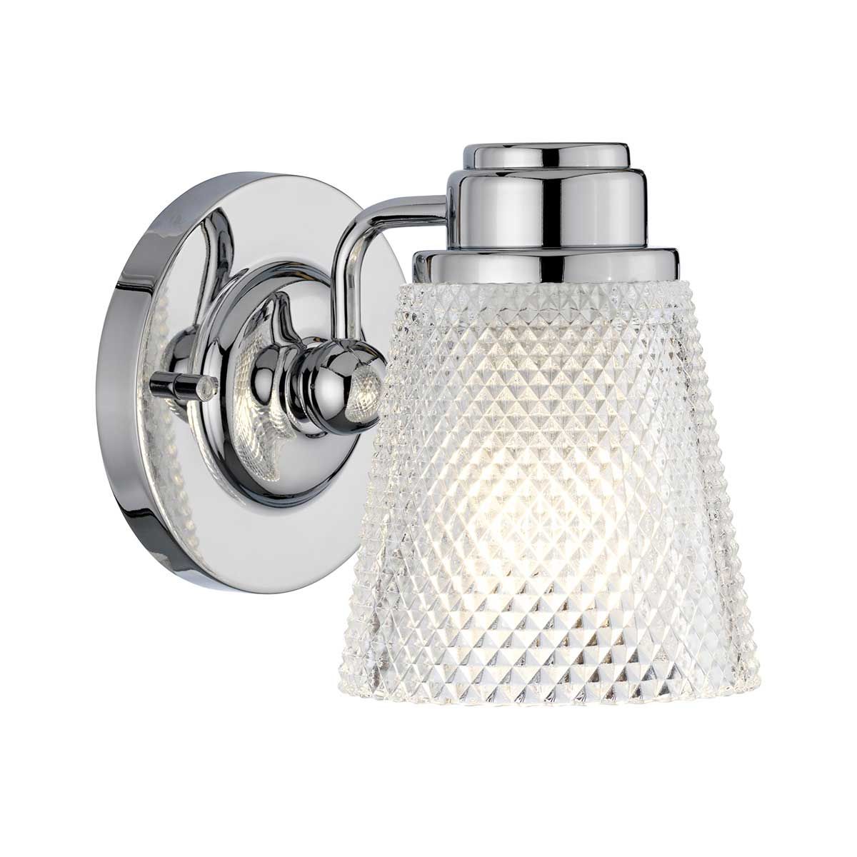 Hudson 1 Light Bathroom Wall Light QN-HUDSON1-BATH by Quintiesse