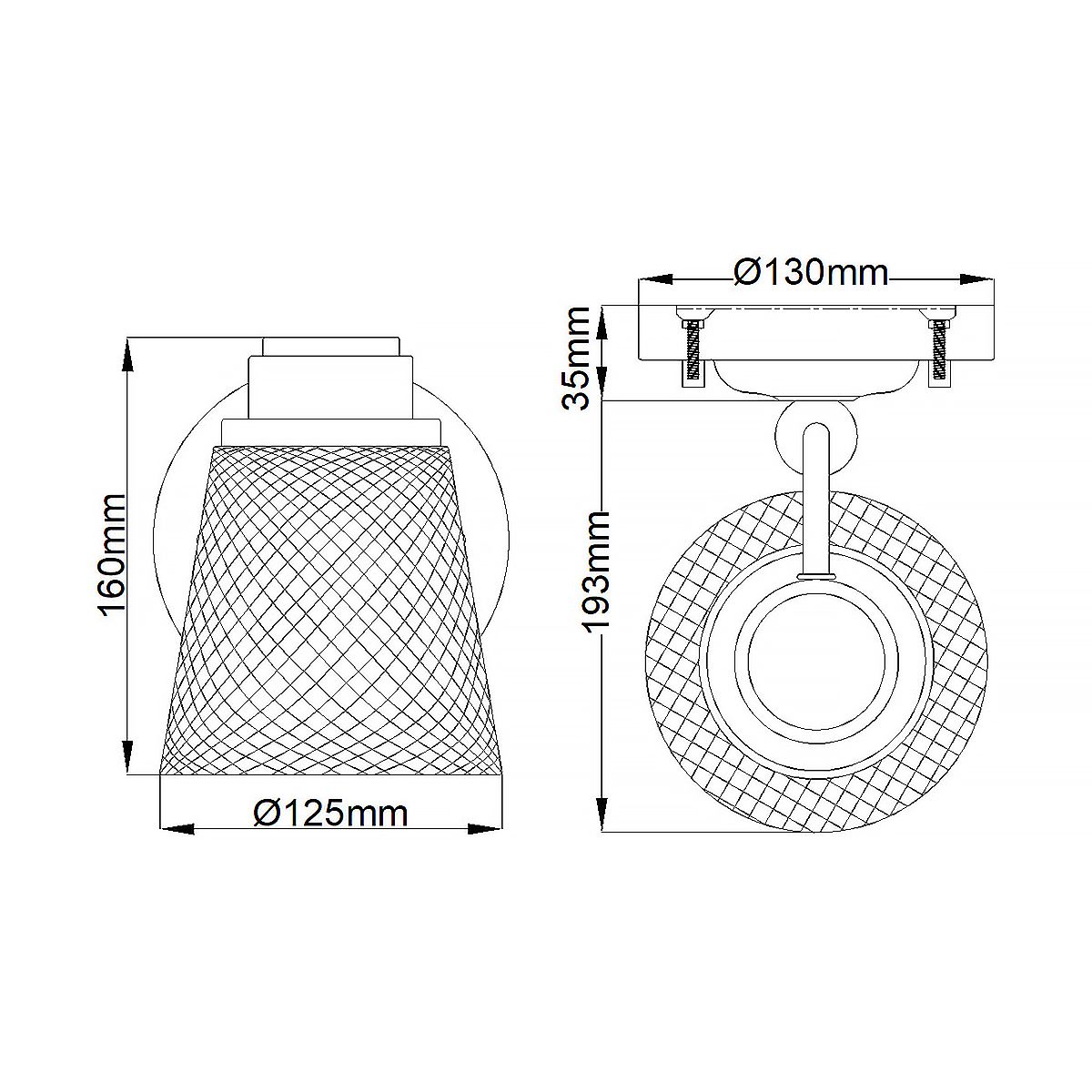 Hudson 1 Light Bathroom Wall Light