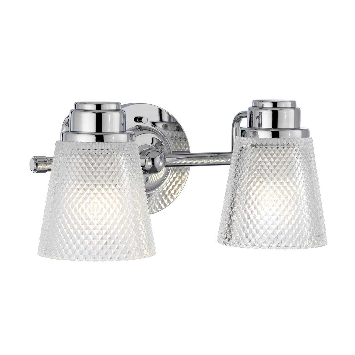 Hudson 2 Light Bathroom Wall Light QN-HUDSON2-BATH by Quintiesse