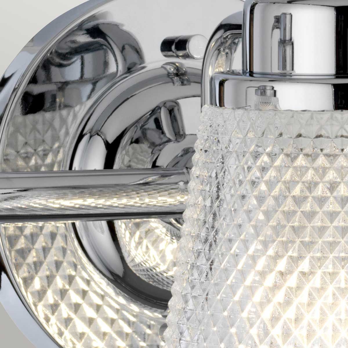 Hudson 3 Light Bathroom Wall Light