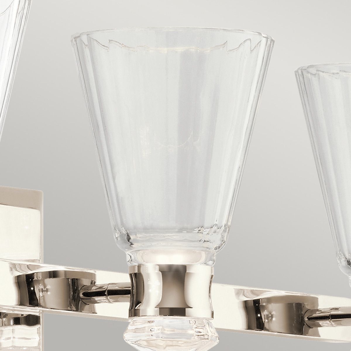 Kayva LED 4 Arm Dual-lit Bathroom Wall Light