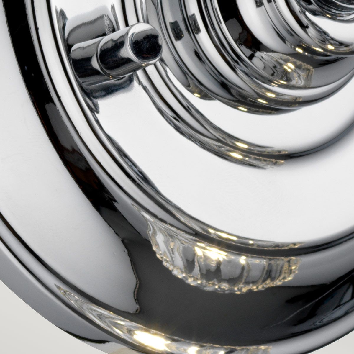 Keynes 1 Light Polished Chrome Bathroom Wall Light