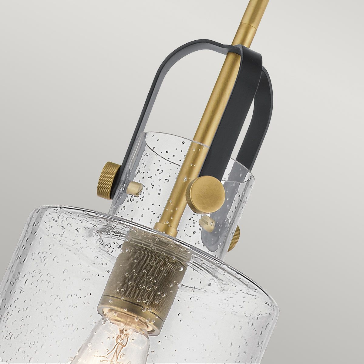 Kitner 1 Light Brass Ceiling Pendant Light