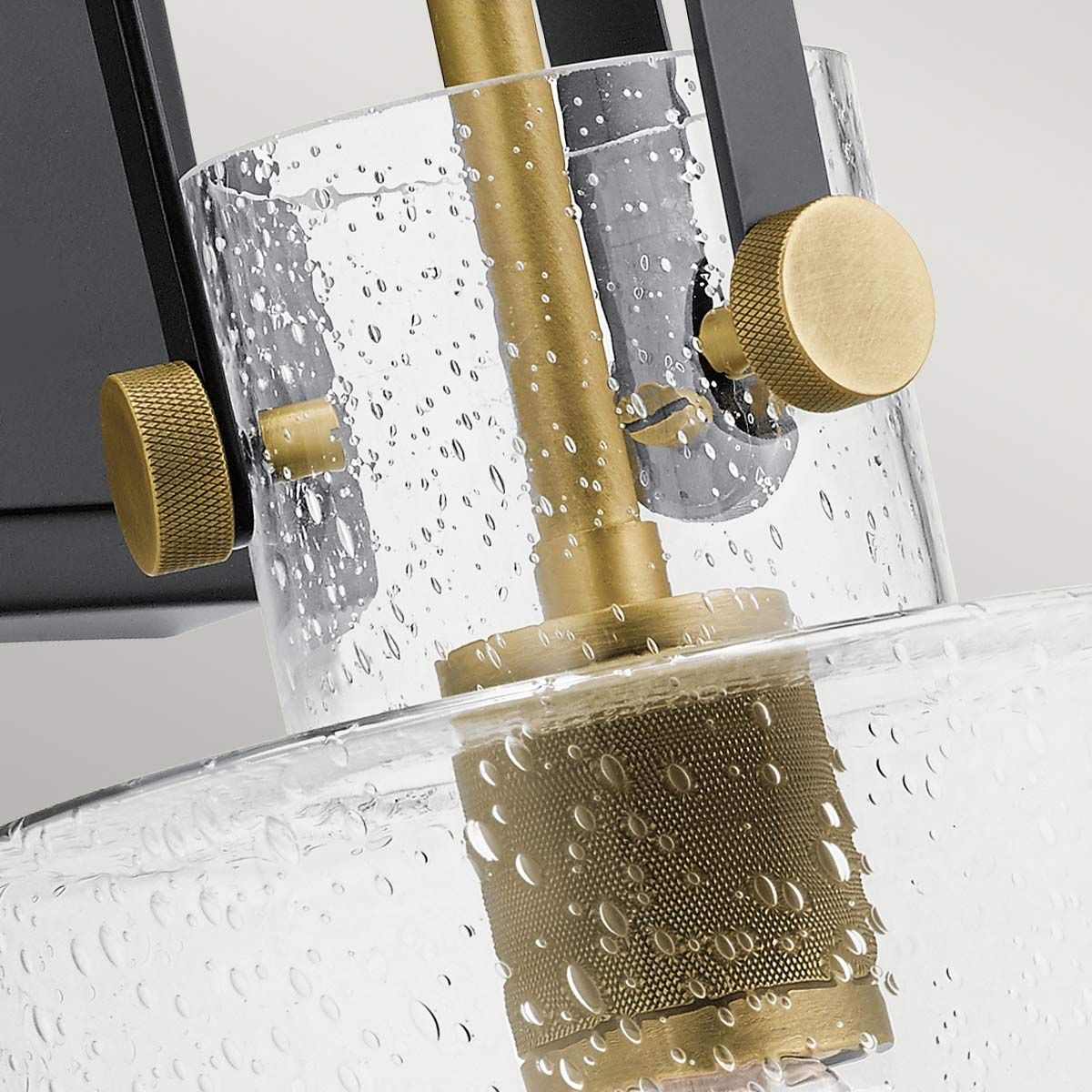 Kitner 1 Light Brass Wall Light