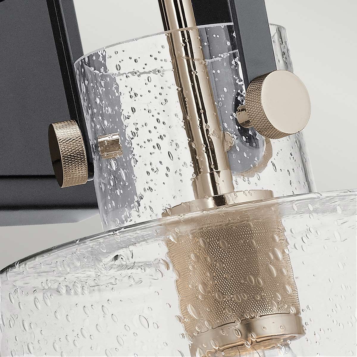 Kitner 1 Light Nickel Wall Light