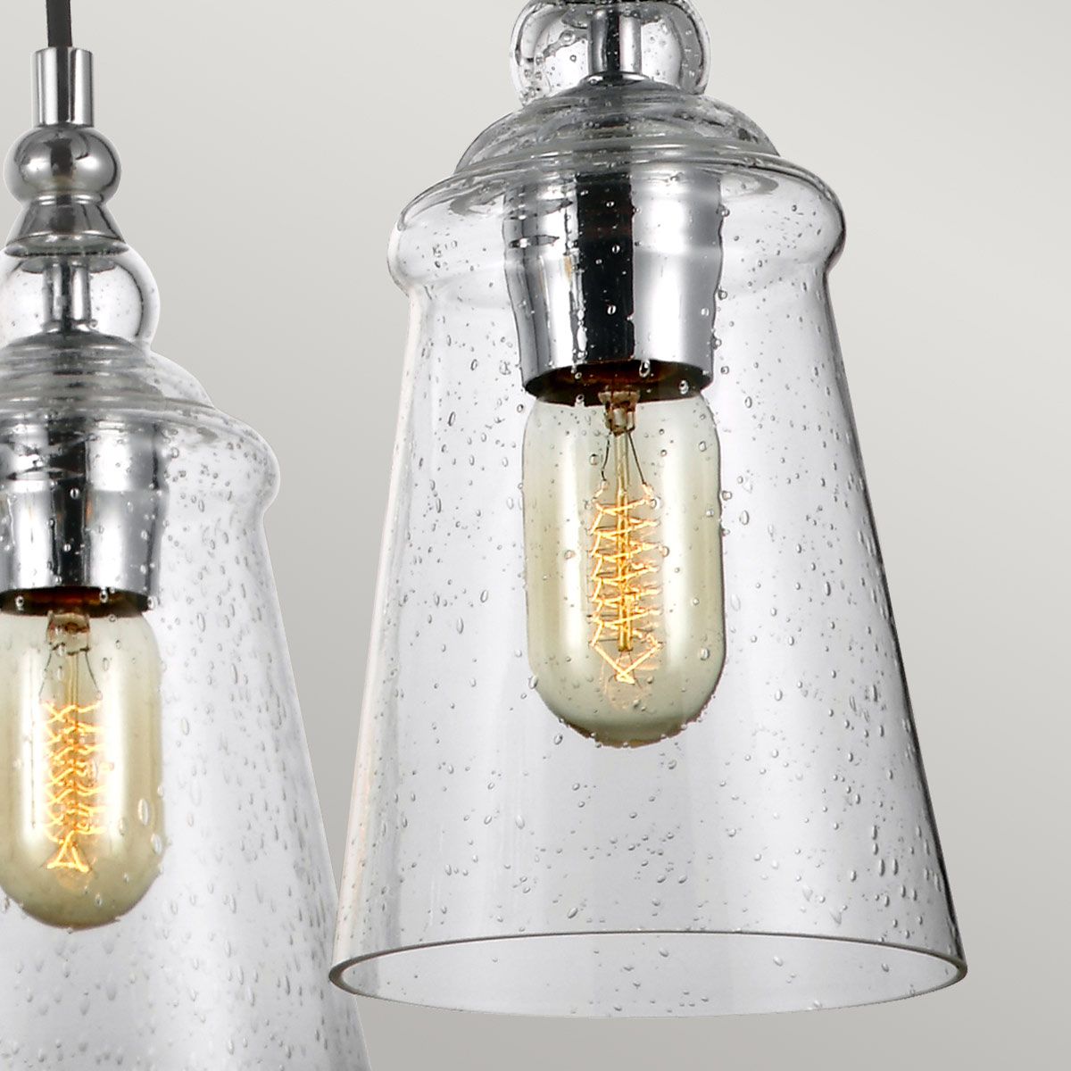 Loras 5 Light Chrome Chandelier