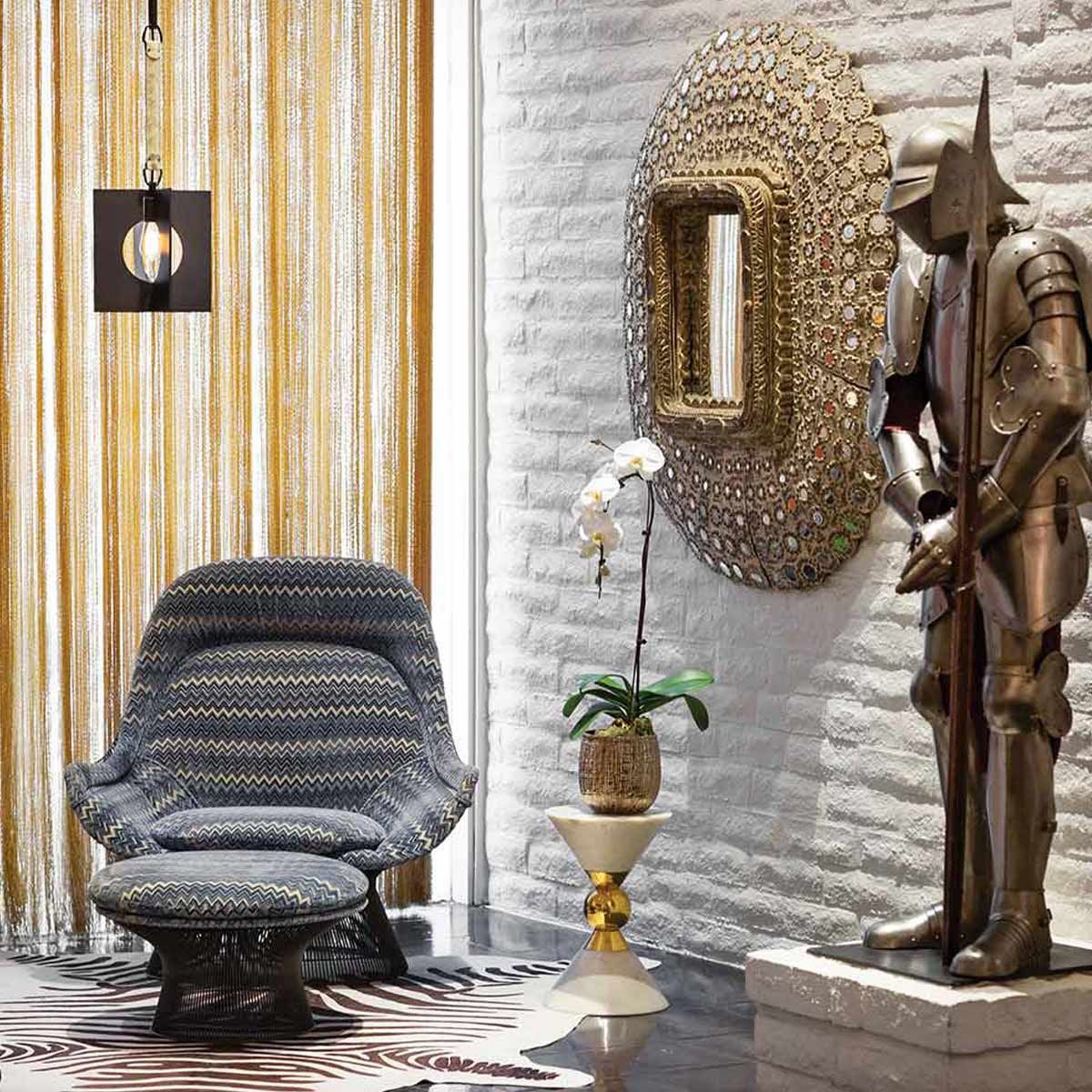 Ludlow 1 Light Brushed Graphite Modern Ceiling Pendant Light