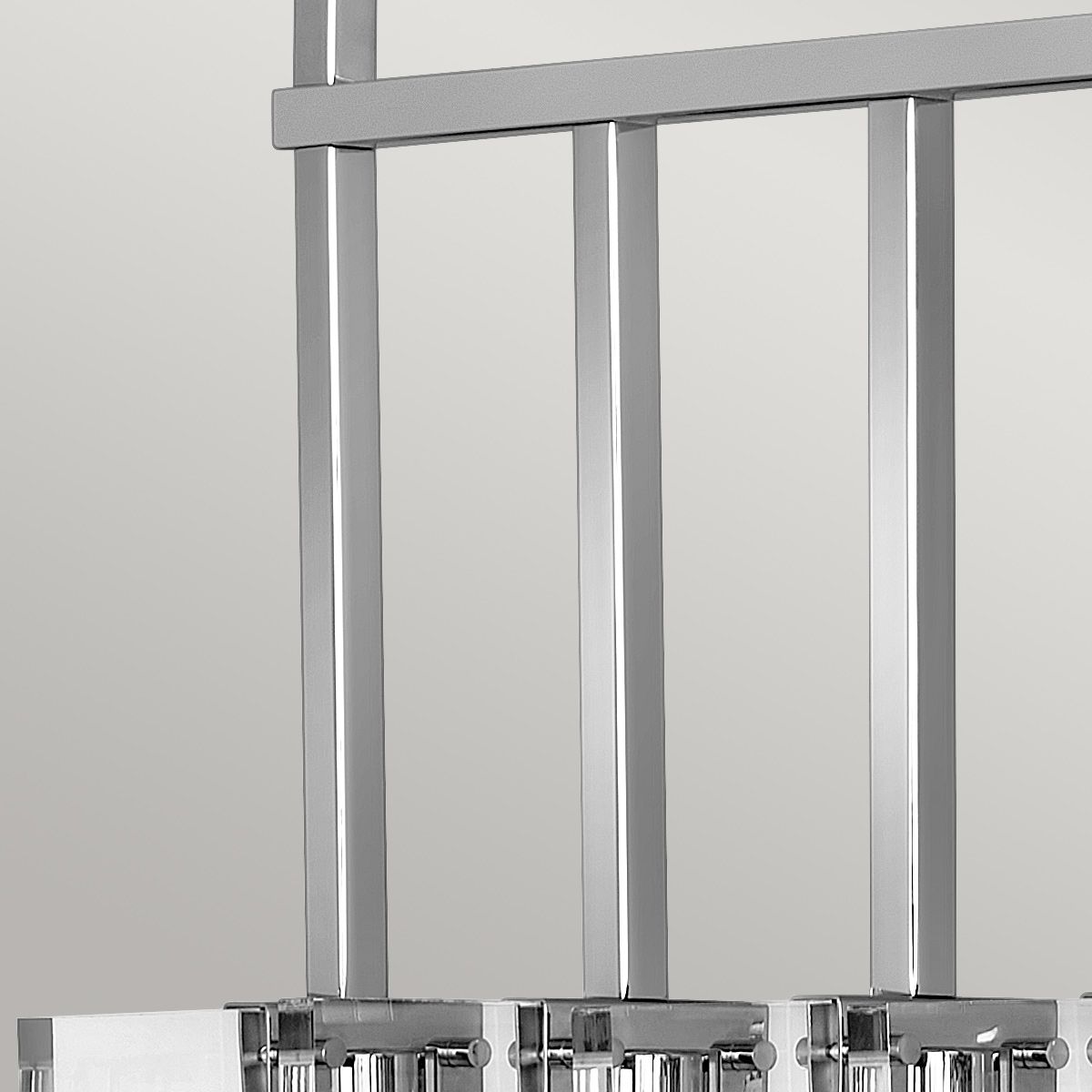 Ludlow 8 Light Polished Nickel Ceiling Pendant Light