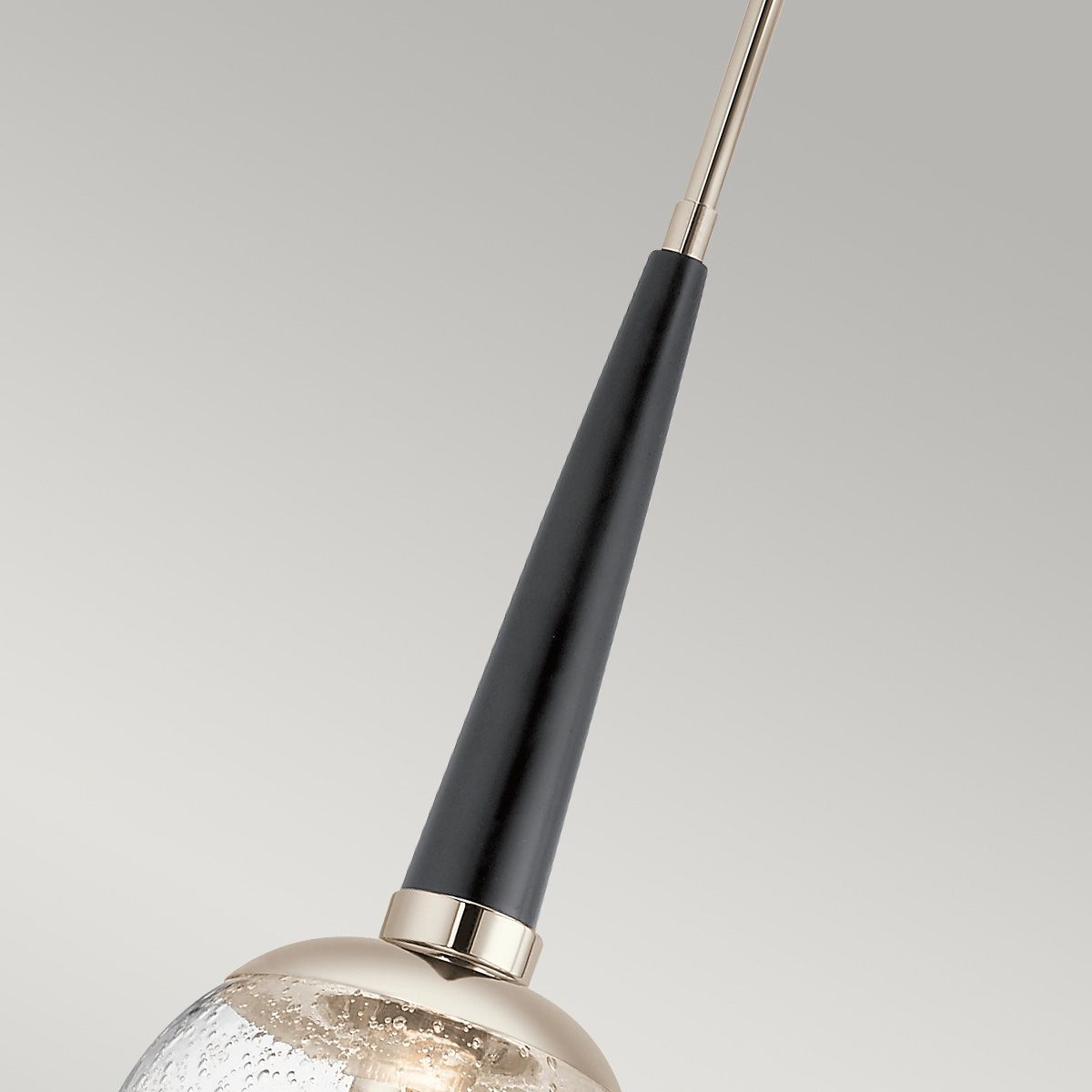 Marilyn 1 Light Polished NIckel Ceiling Pendant Light