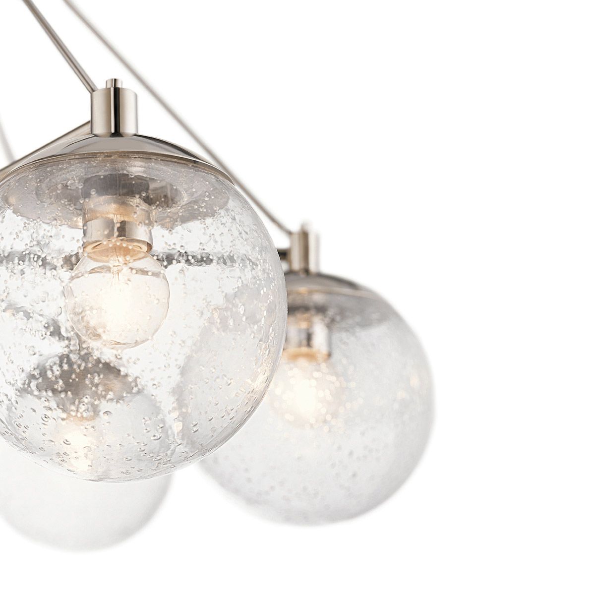 Marilyn 6 Light Polished NIckel Chandelier