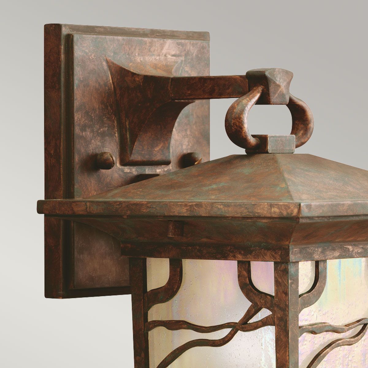 Morris 1 Light Small Copper Outdoor Wall Lantern