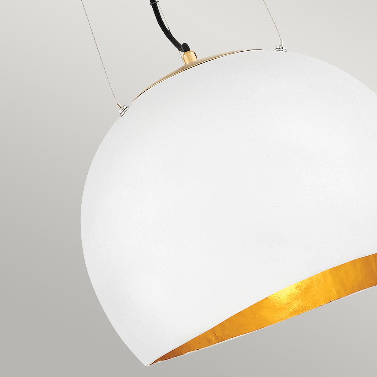 Nula 1 Light Large Gold Modern Pendant Light