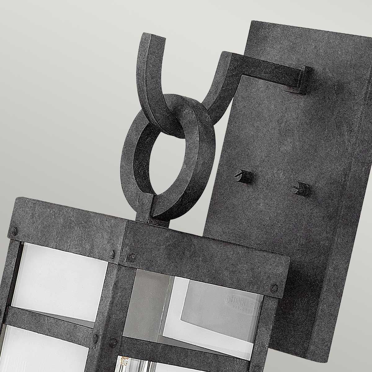 Porter 1 Light Medium Zinc Outdoor Wall Lantern