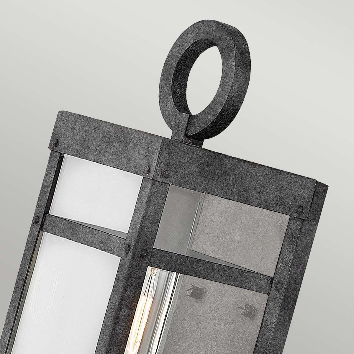 Porter 1 Light Small Zinc Outdoor Wall Lantern