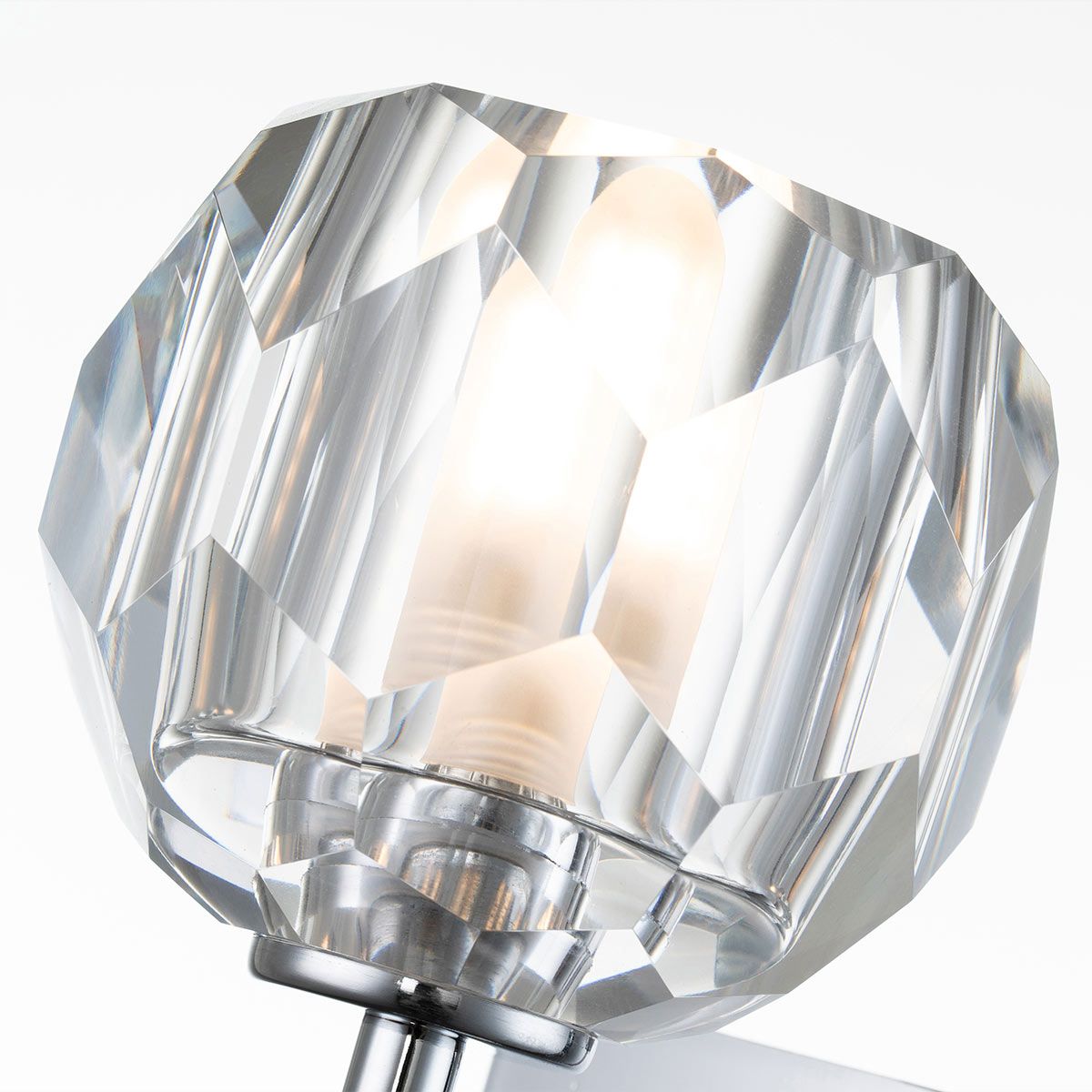 Regalia 1 Light Polished Chrome Bathroom Wall Light