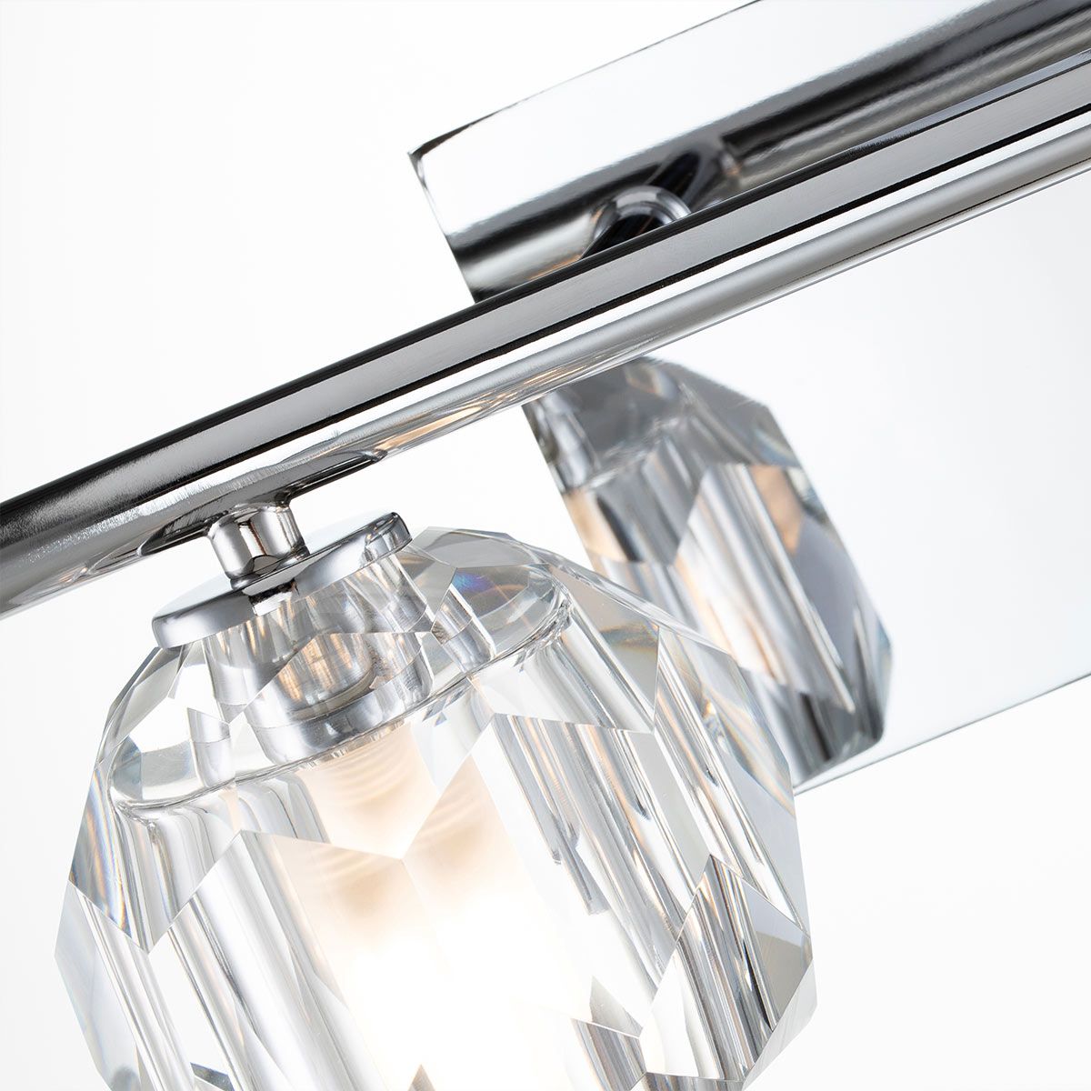Regalia 2 Light Polished Chrome Bathroom Wall Light