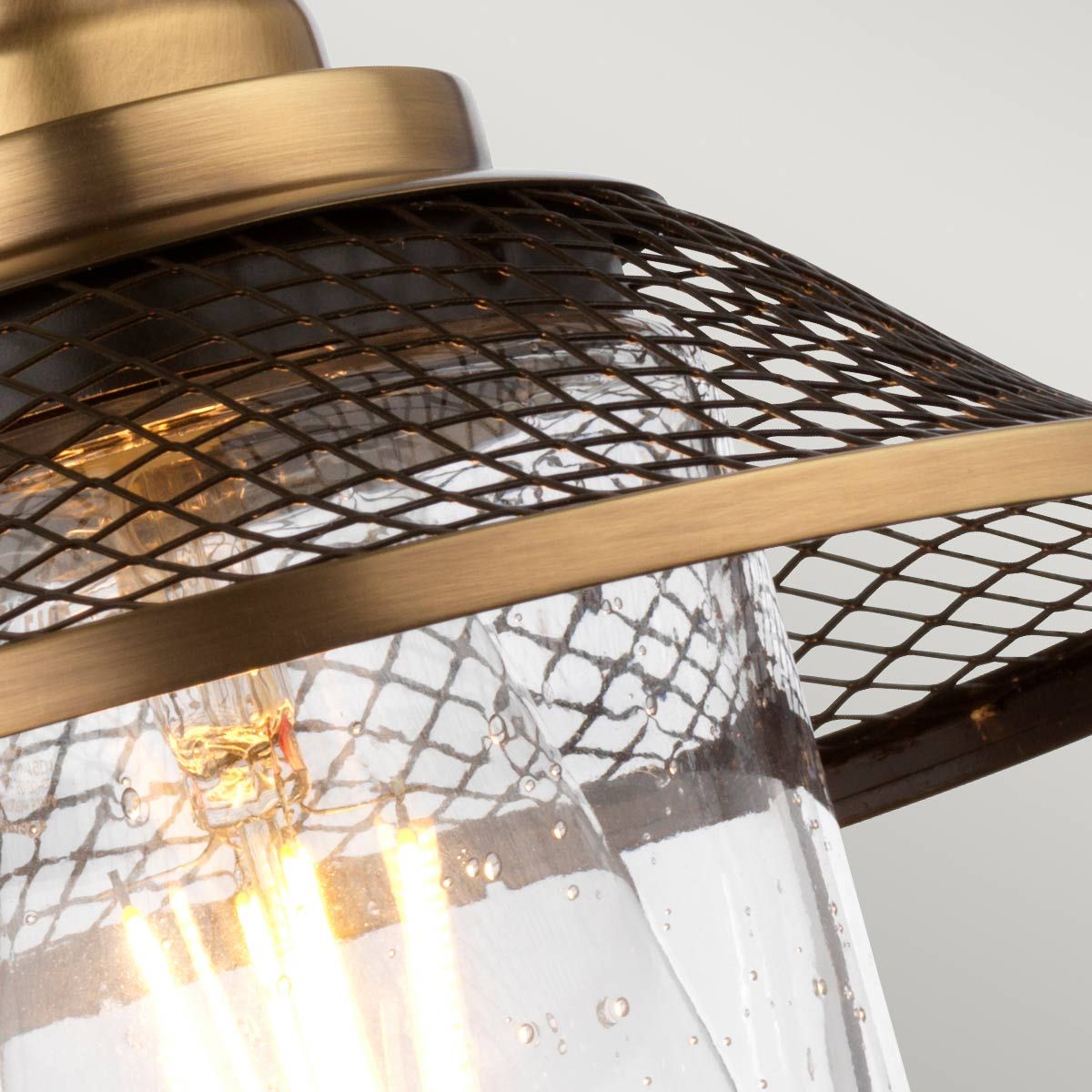 Rigby 1 Light Antique Nickel Bathroom Wall Light