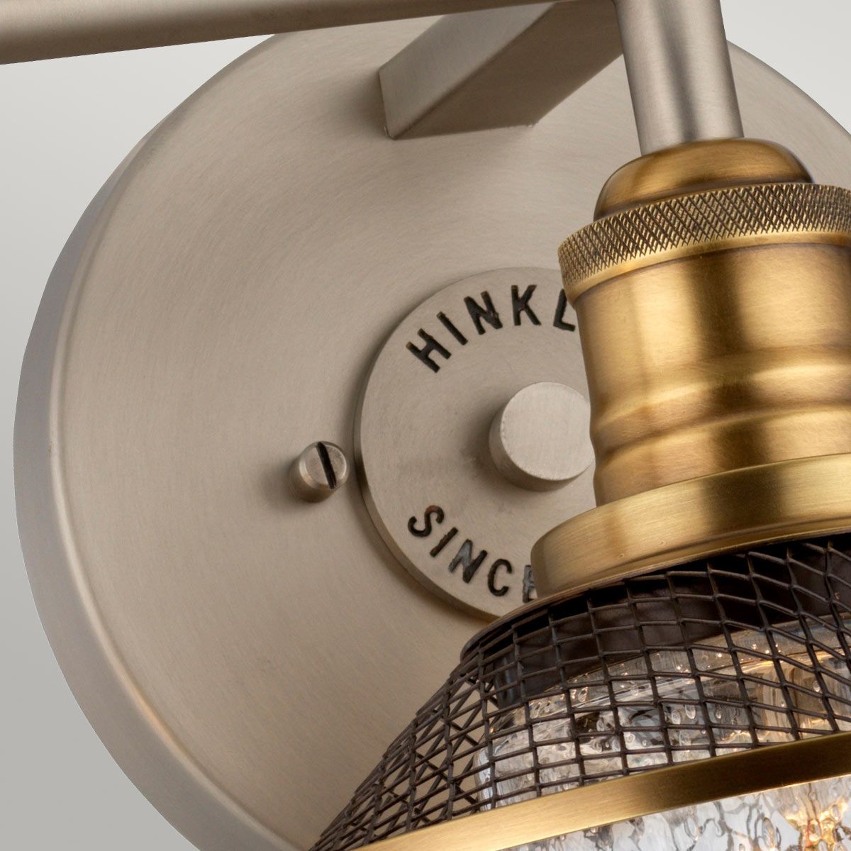 Rigby 3 Light Antique Nickel Bathroom Wall Light