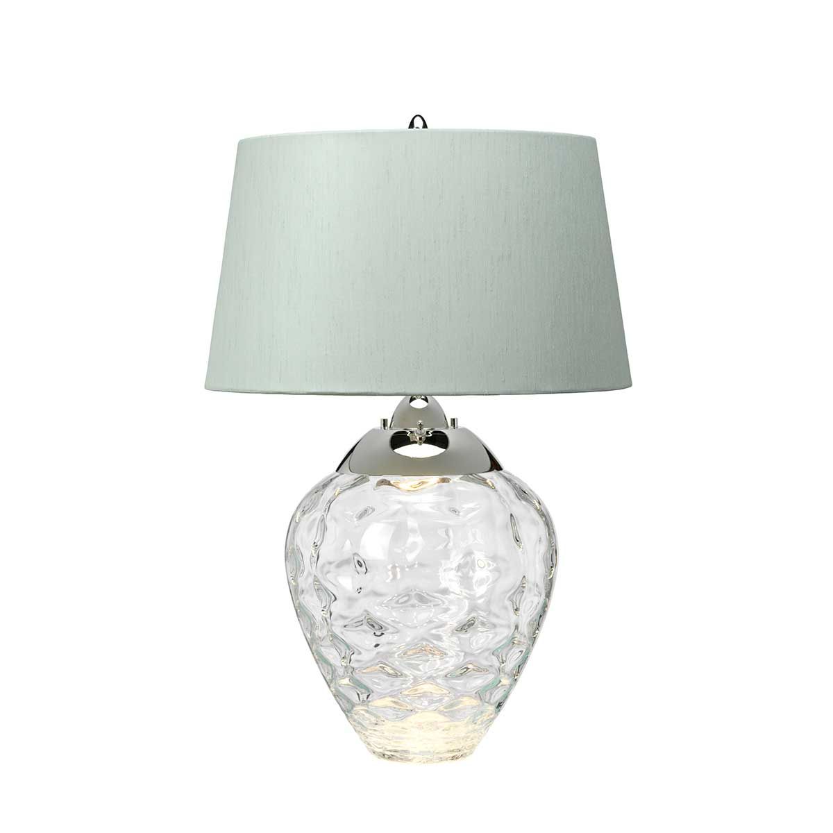 Samara Clear Glass Table Lamp