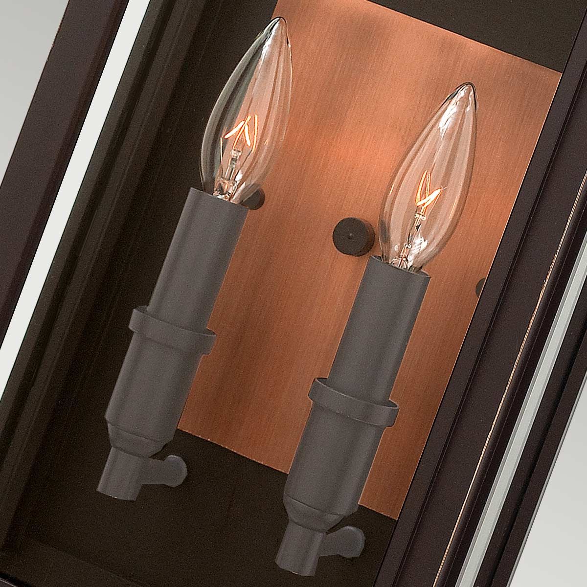 Sutcliffe 2 Light Oil Rubbed Bronze Outdoor Wall Lantern