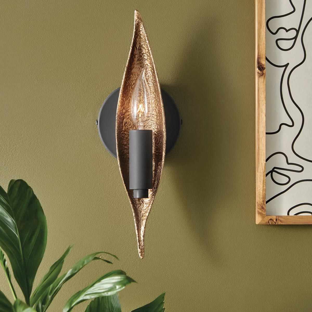 Willow 1 Light Wall Light