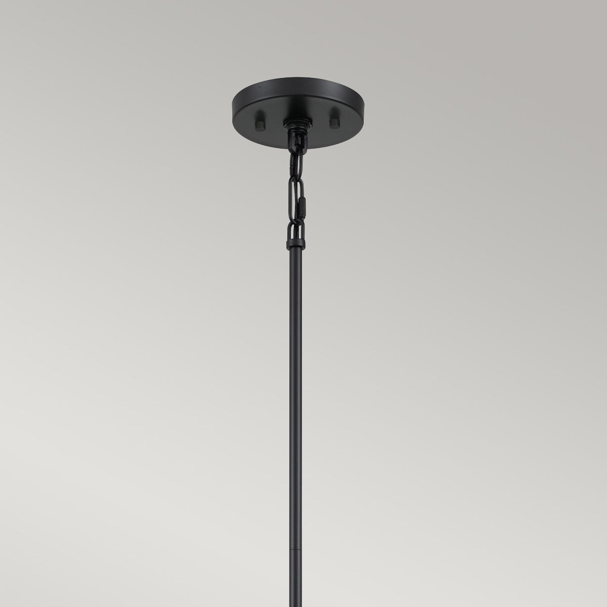 Bismarck Black 5 Light Chandelier