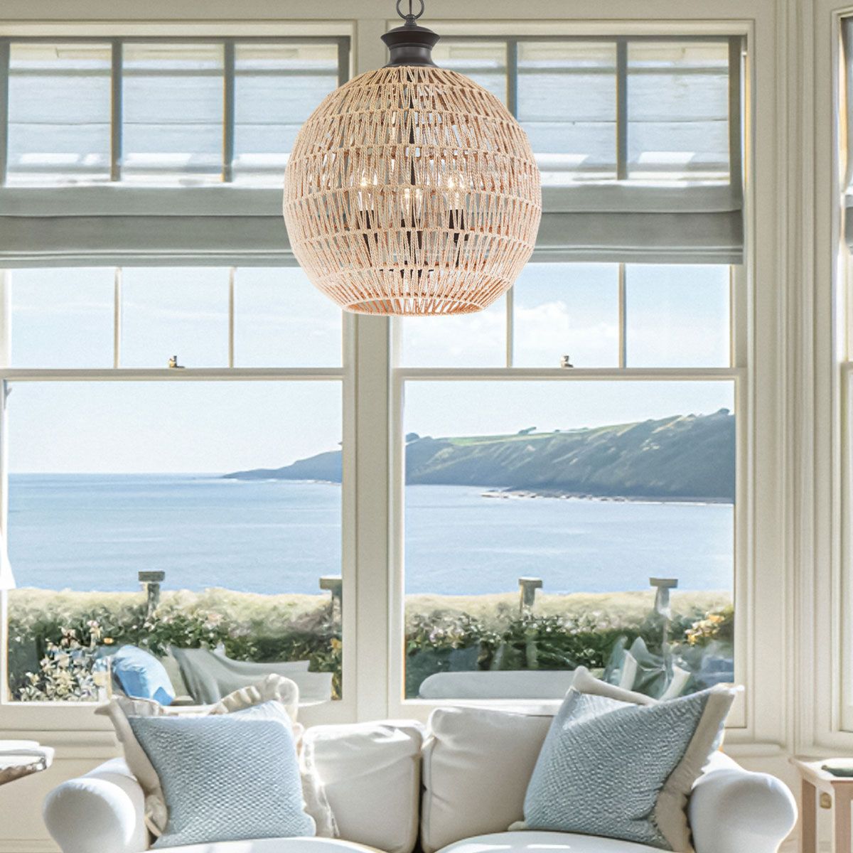 Quoizel Casablanca Bronze Ceiling Pendant Light