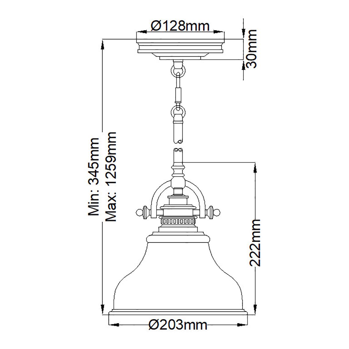 Quoizel Emery Mini Silver Pendant Ceiling Light-WAREHOUSE-40-260626