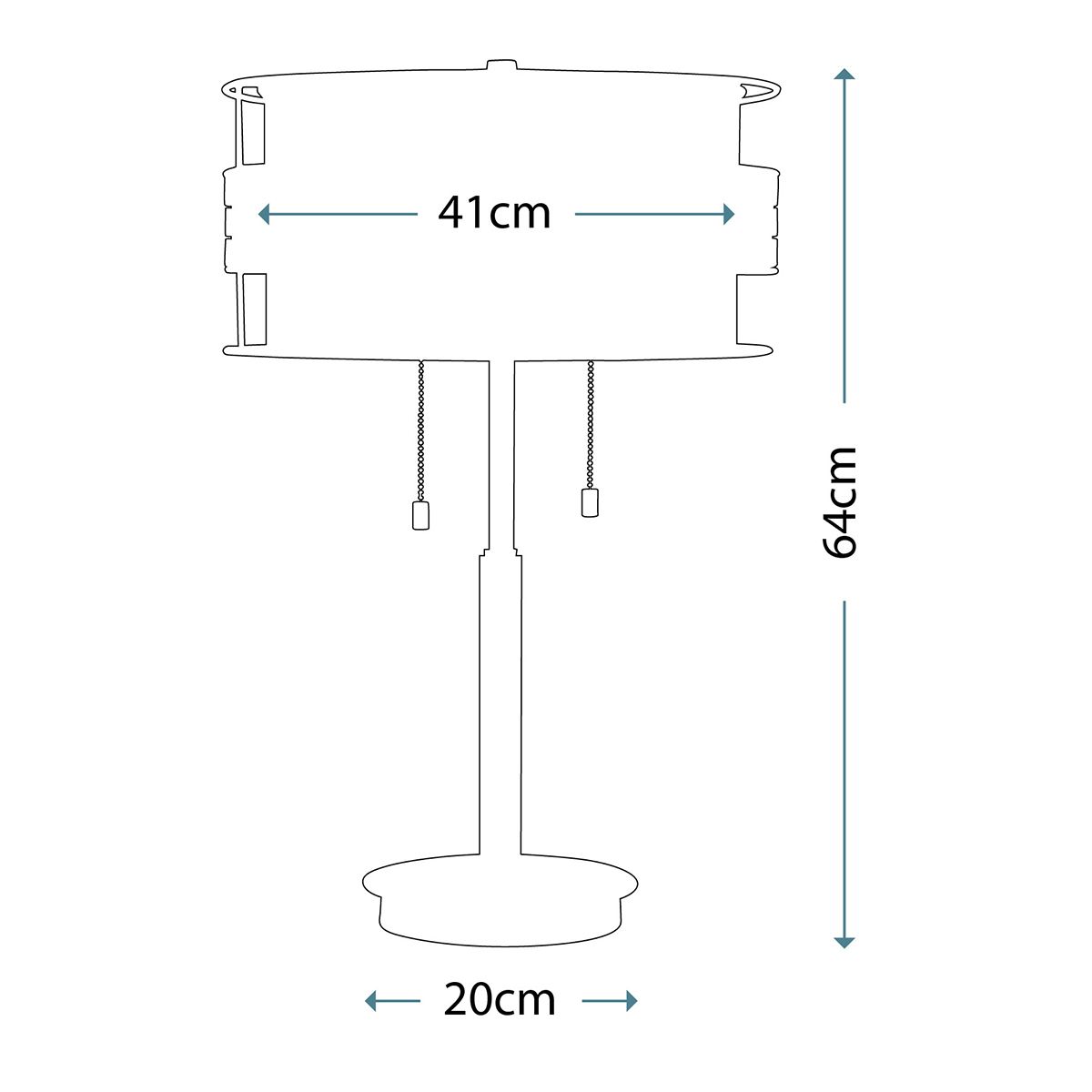 Quoizel Laguna Renaissance Copper/Mosaic Table Lamp