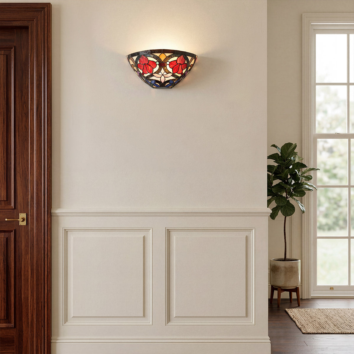 Quoizel Tiffany Larissa 2 Light Wall Lamp