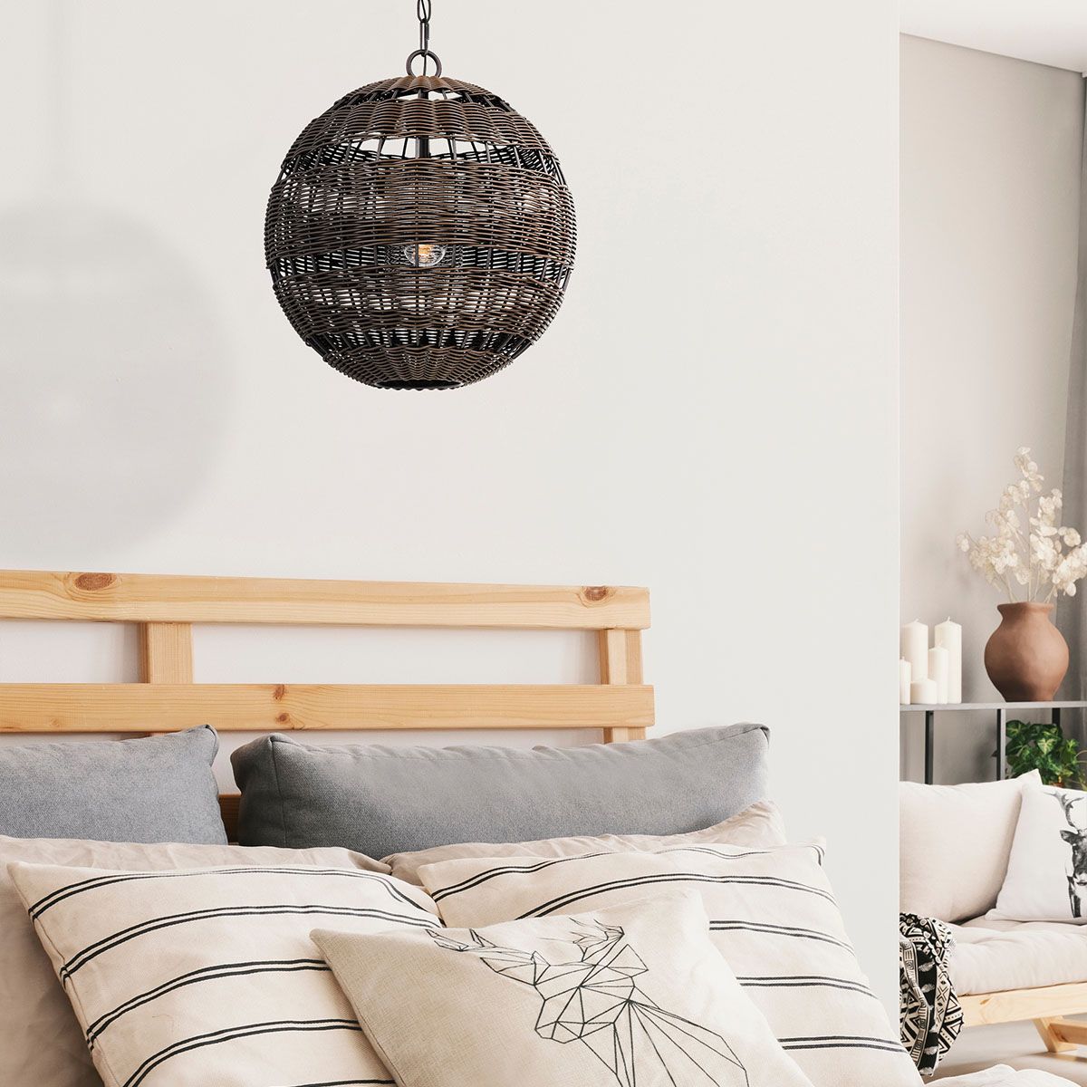 Quoizel Lindendale Bronze Pendant Light