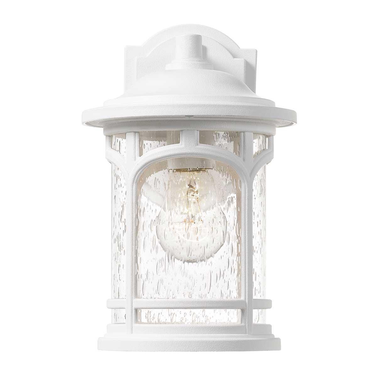 Quoizel Marblehead 1 Light Small White Outdoor Wall Light