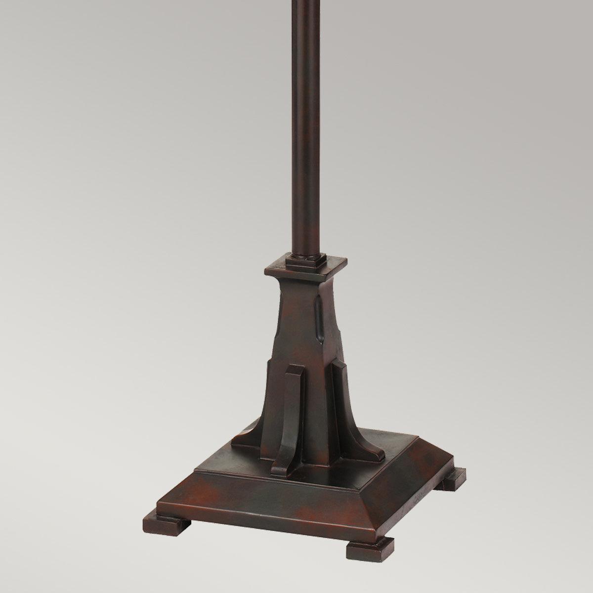 Tiffany Quoizel Maybeck 2 Light Bronze Floor Lamp-WAREHOUSE-40-130226