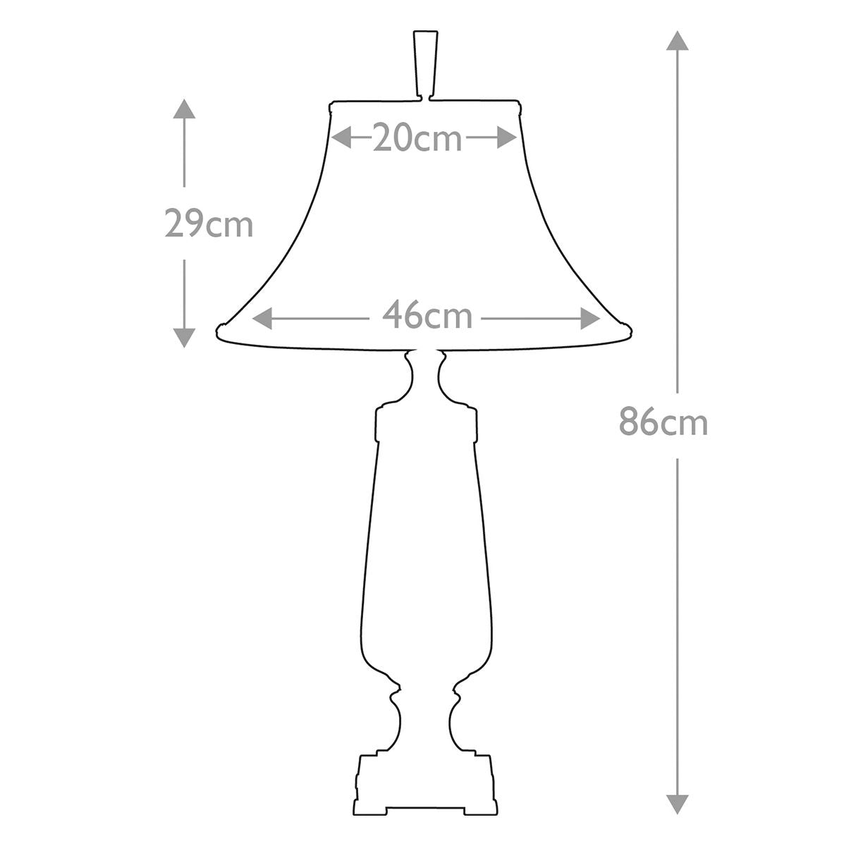 Monteverde Ceramic Table Lamp