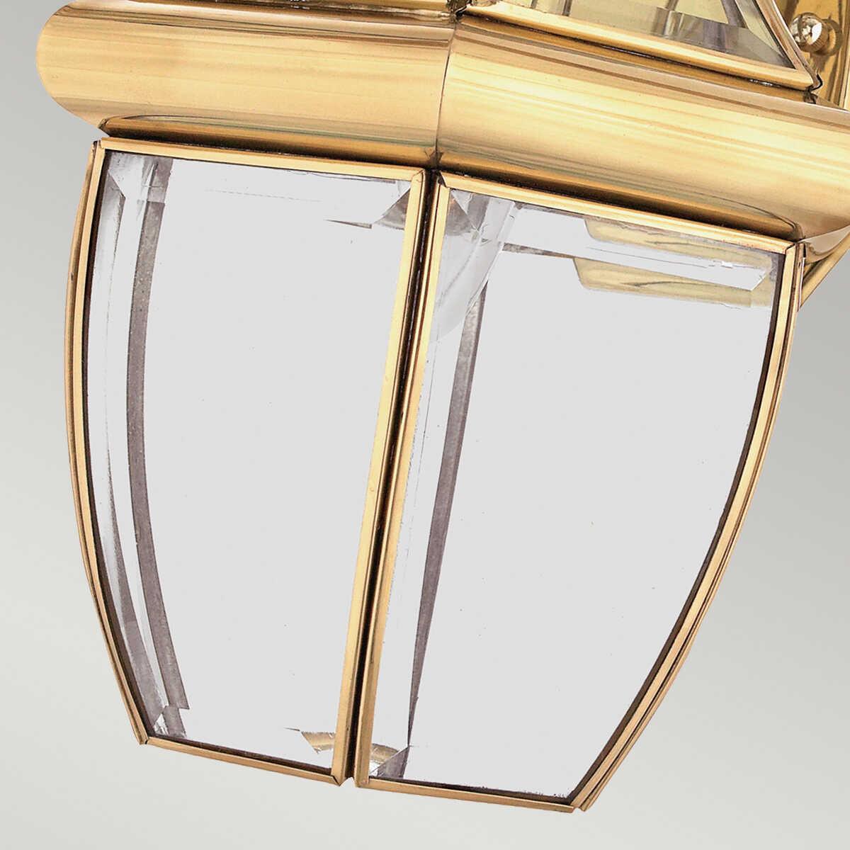 Quoizel Newbury Polished Brass Medium Outdoor Wall Light-wh-20-091026