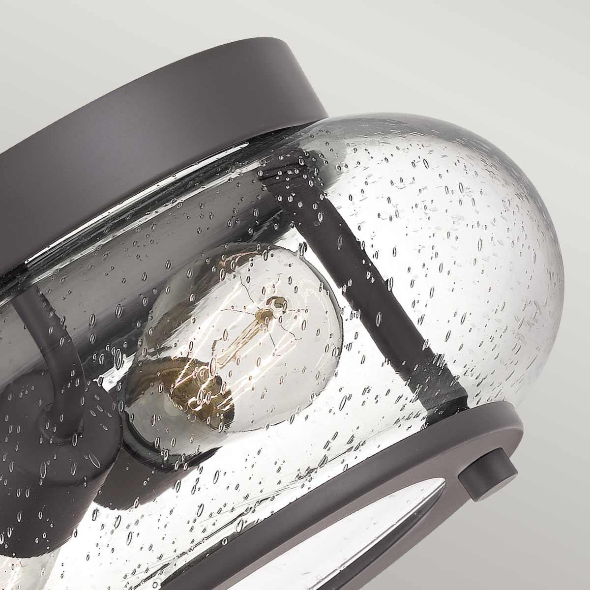 Quoizel Trilogy 2 Light Flush Mount Bronze Ceiling Light