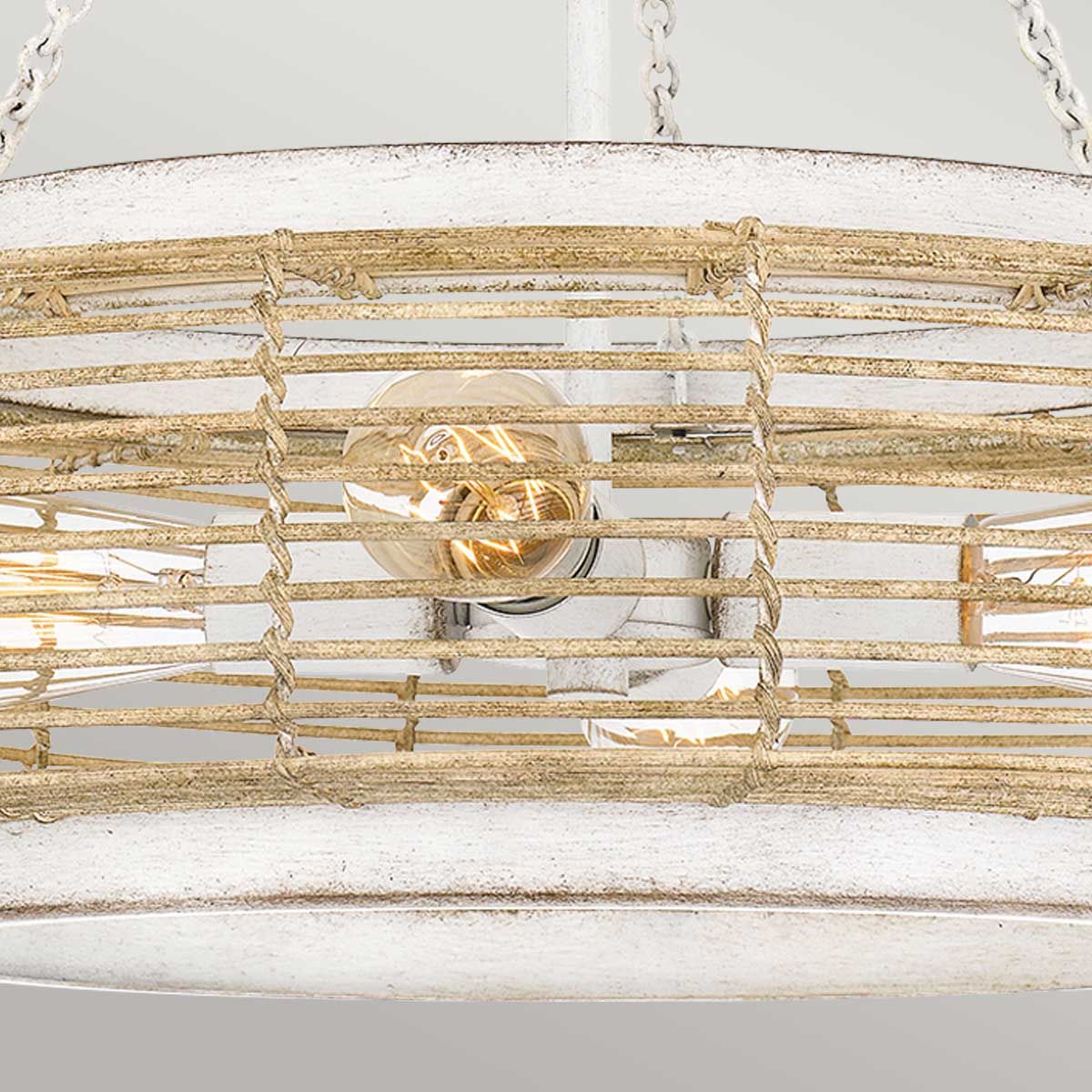 Quoizel Waylon White Ceiling Pendant Light