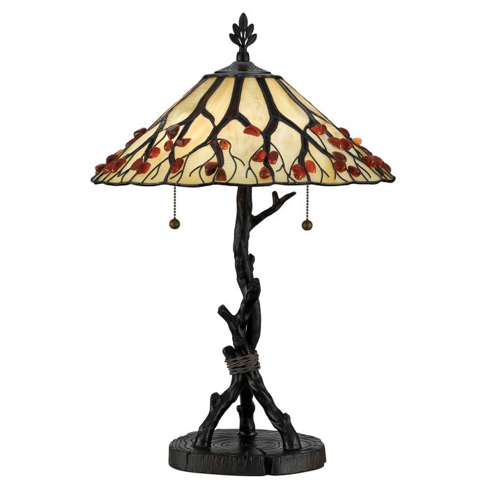 Quoizel Whispering Tiffany Table Lamp