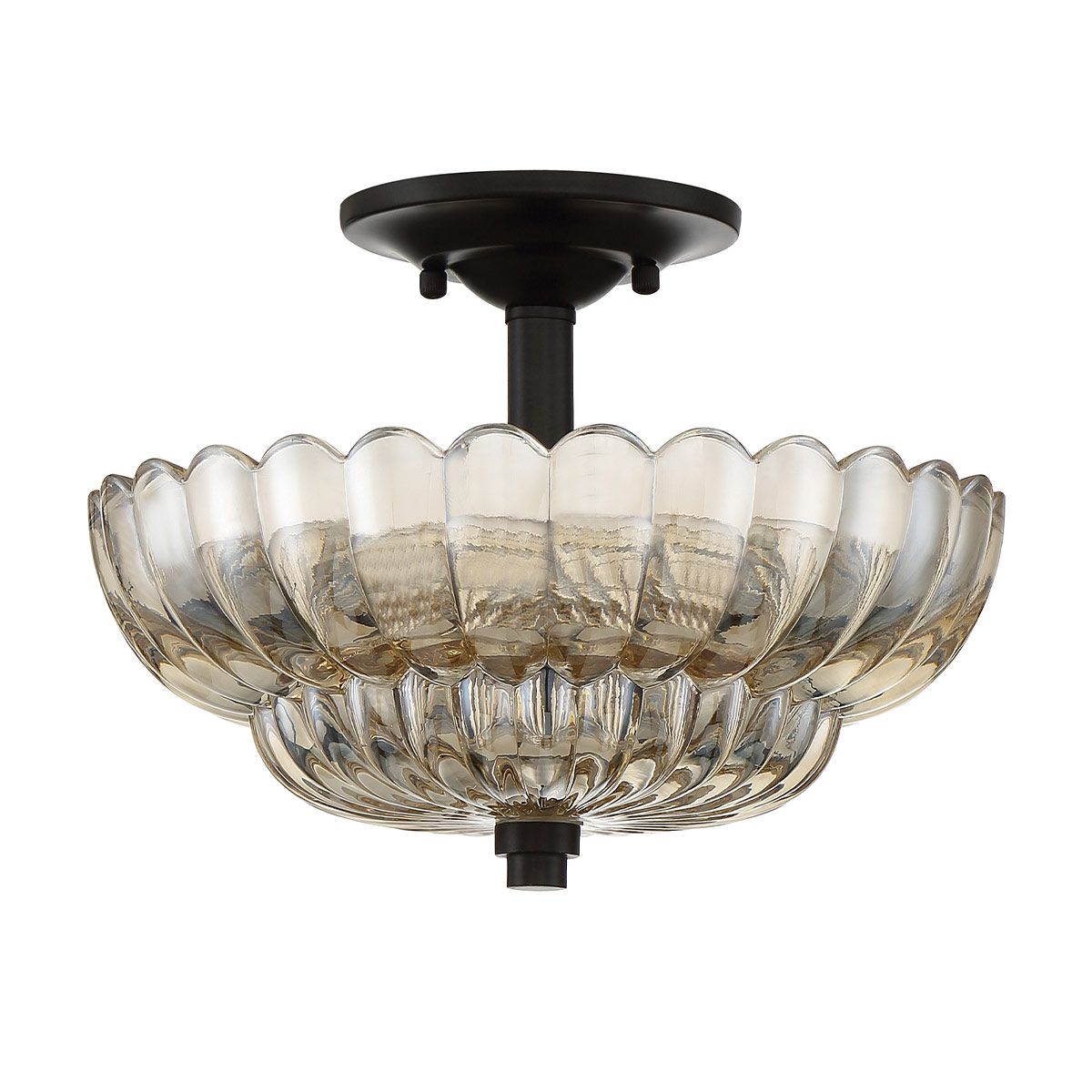 Quoizel Whitecap Small Semi Flush Ceiling Flush