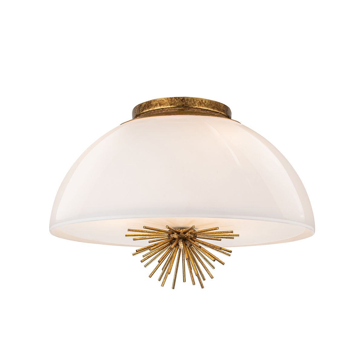 Elstead Staring 3 Light Gold Pendant Light