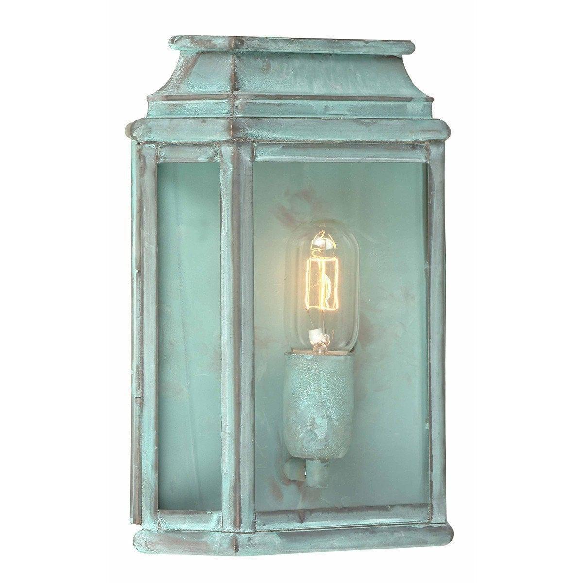Elstead St Martins Verdigris Outdoor Wall Light-warehouse-clearance-140826