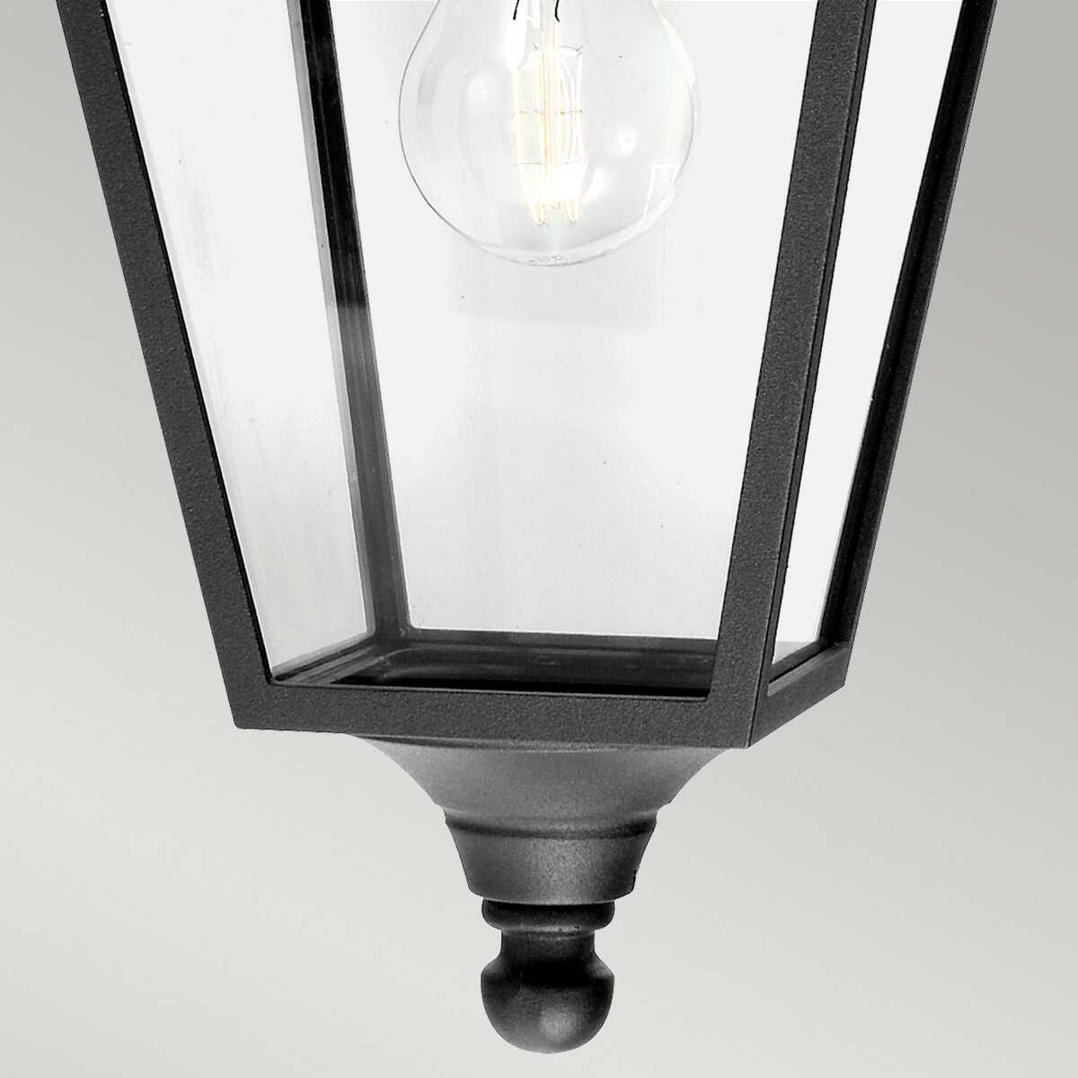 Elstead Turin Black Outdoor Downlighter Wall Light-WAREHOUSE-40-260626
