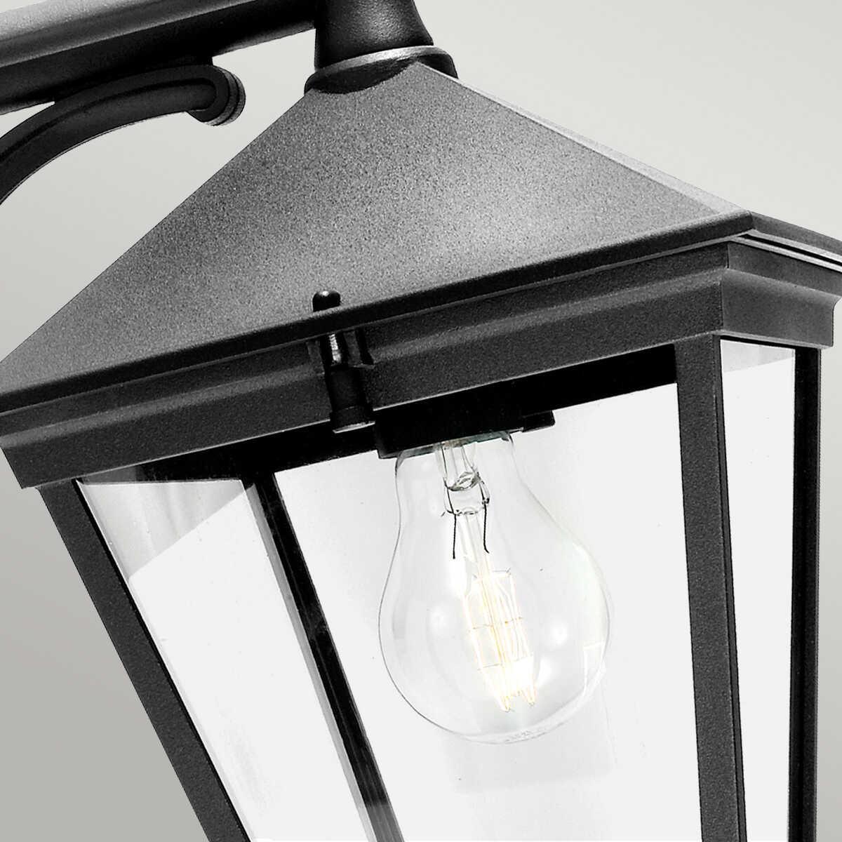 Elstead Turin Black Outdoor Downlighter Wall Light-WAREHOUSE-40-260626