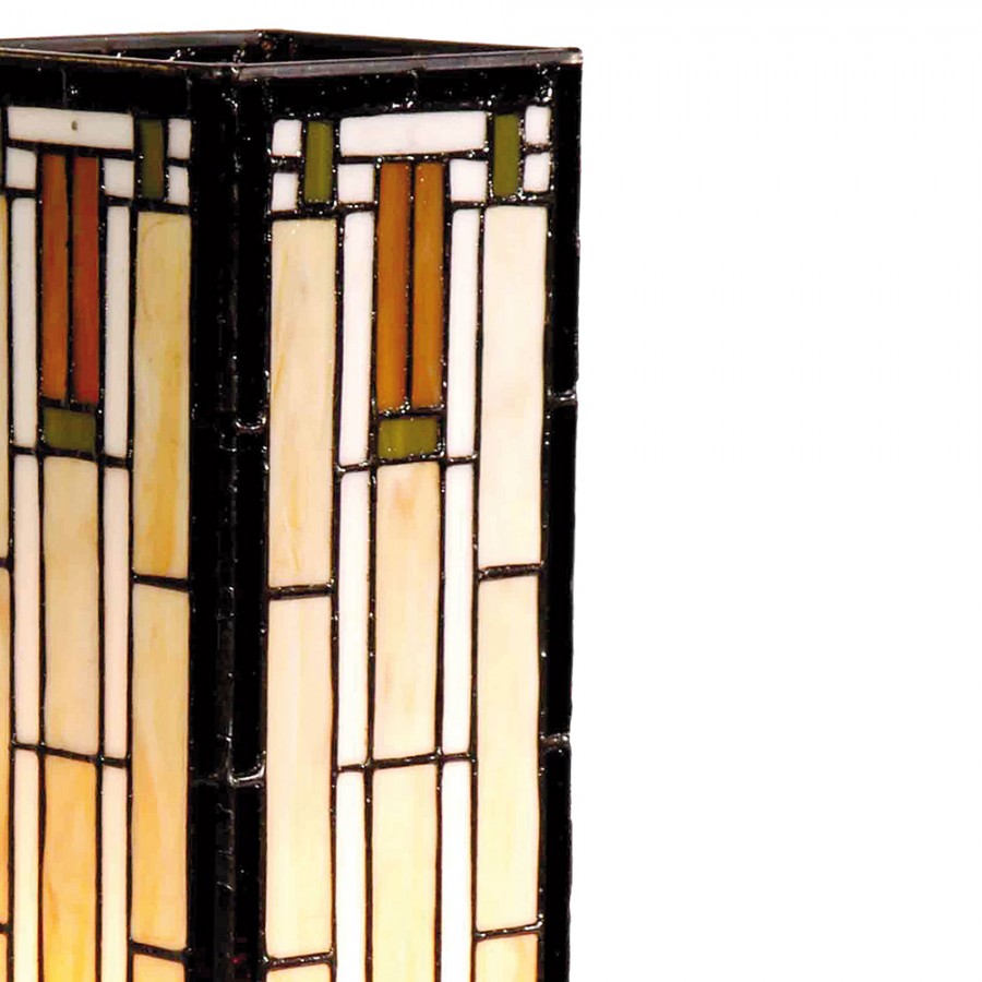 Richmond Tiffany Medium Square Table Lamp