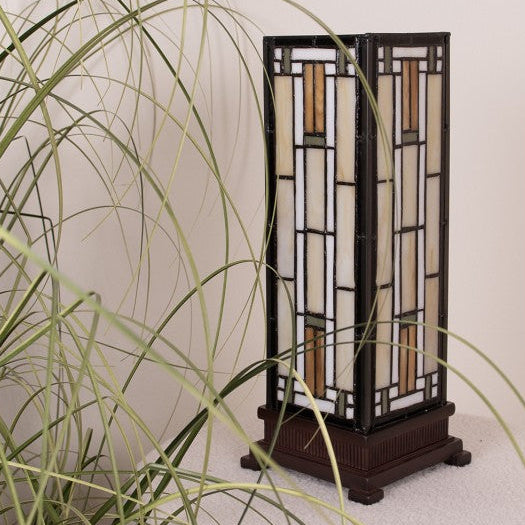 Richmond Tiffany Medium Square Table Lamp
