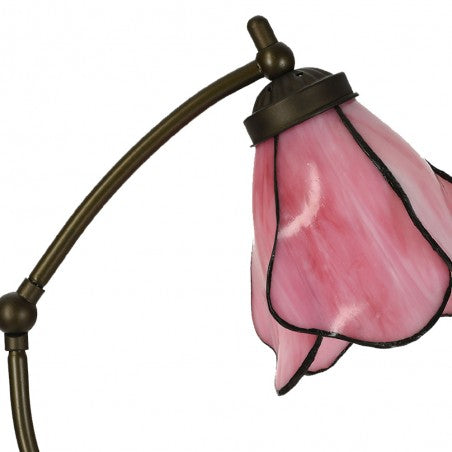 Ribbon Swan Neck Tiffany Lamp - Tiffany Lighting Direct