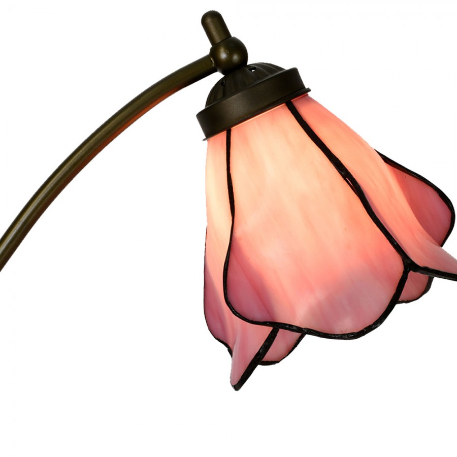 Ribbon Swan Neck Tiffany Lamp - Tiffany Lighting Direct