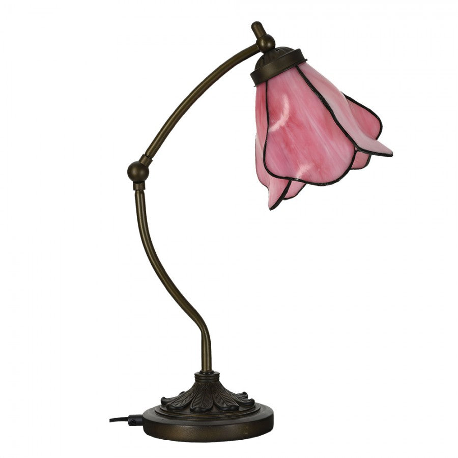 Ribbon Swan Neck Tiffany Lamp - Tiffany Lighting Direct