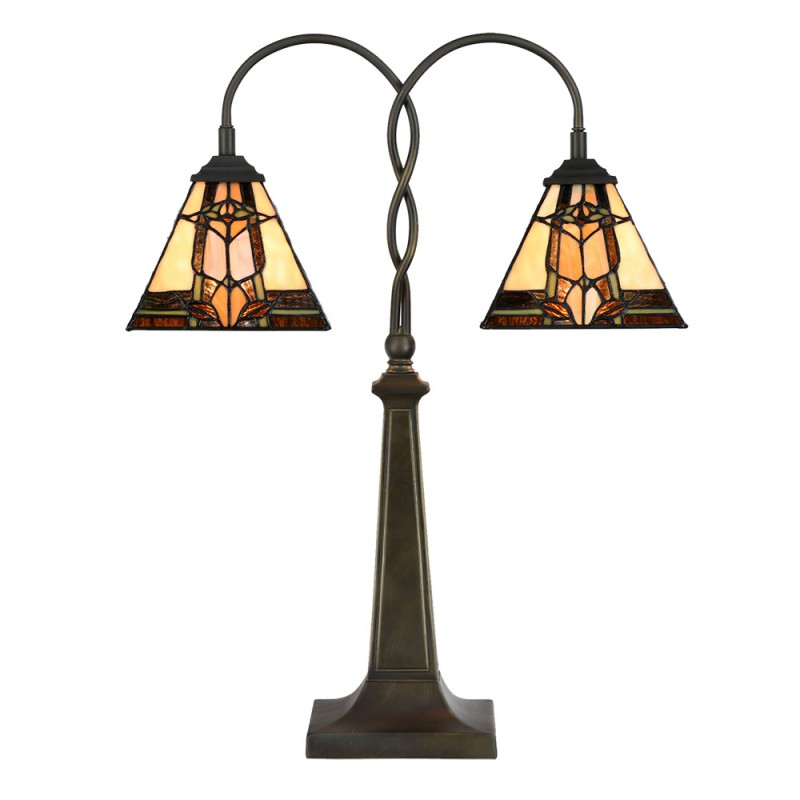 Narberth Double Tiffany Lamp - Tiffany Lighting Direct