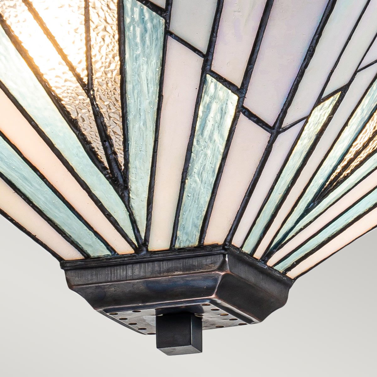 Alderley Tiffany Ceiling Light-warehouse-40